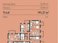 Sale, three bedroom apartment, 90m², Luštica Bay, Tivat - image 13