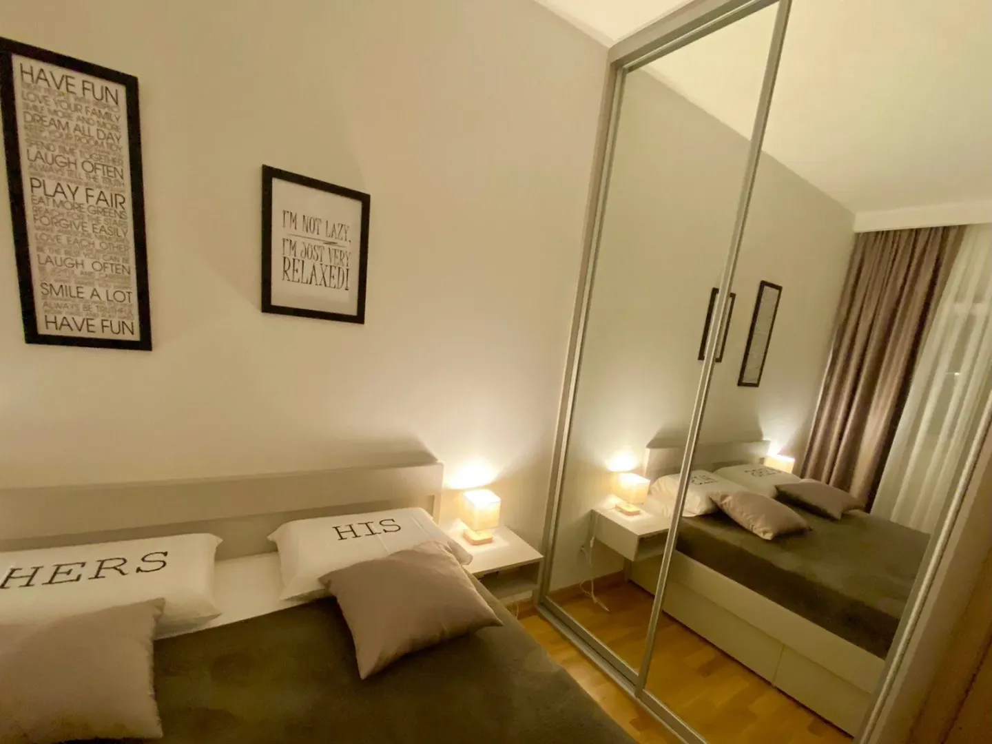 Rent, one bedroom apartment, 47m², Budva, Crna Gora