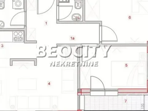 Sale, three bedroom apartment, 57m², Cvetanova Ćuprija, Zvezdara Sve Podlokacije - image 19