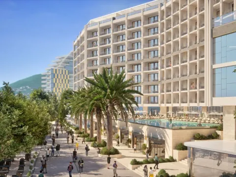 Prodaja, jednosoban stan, 62m², Bečići, Budva