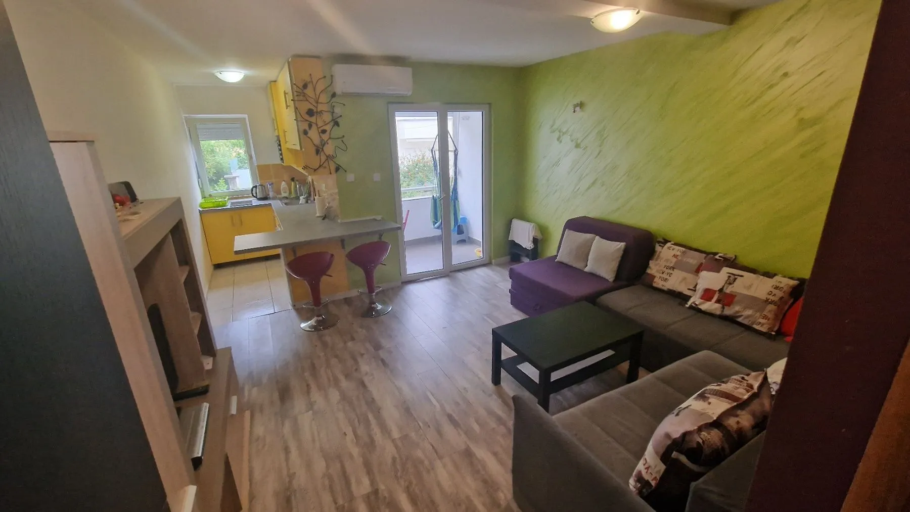 Rent, studio apartment, 35m², Budva, Crna Gora