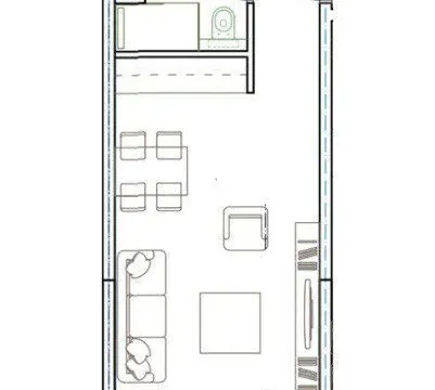 Sale, studio apartment, 29m², Bečići, Budva - image 6
