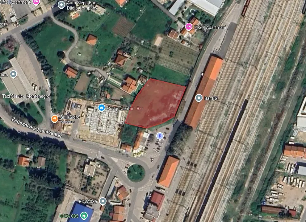 Sale, land lot, 3278m², Bar, Crna Gora
