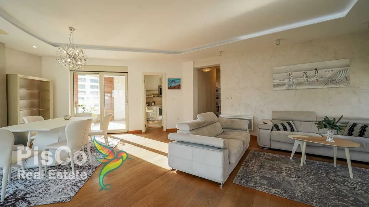 Sale, two bedroom apartment, 121m², Budva, Crna Gora