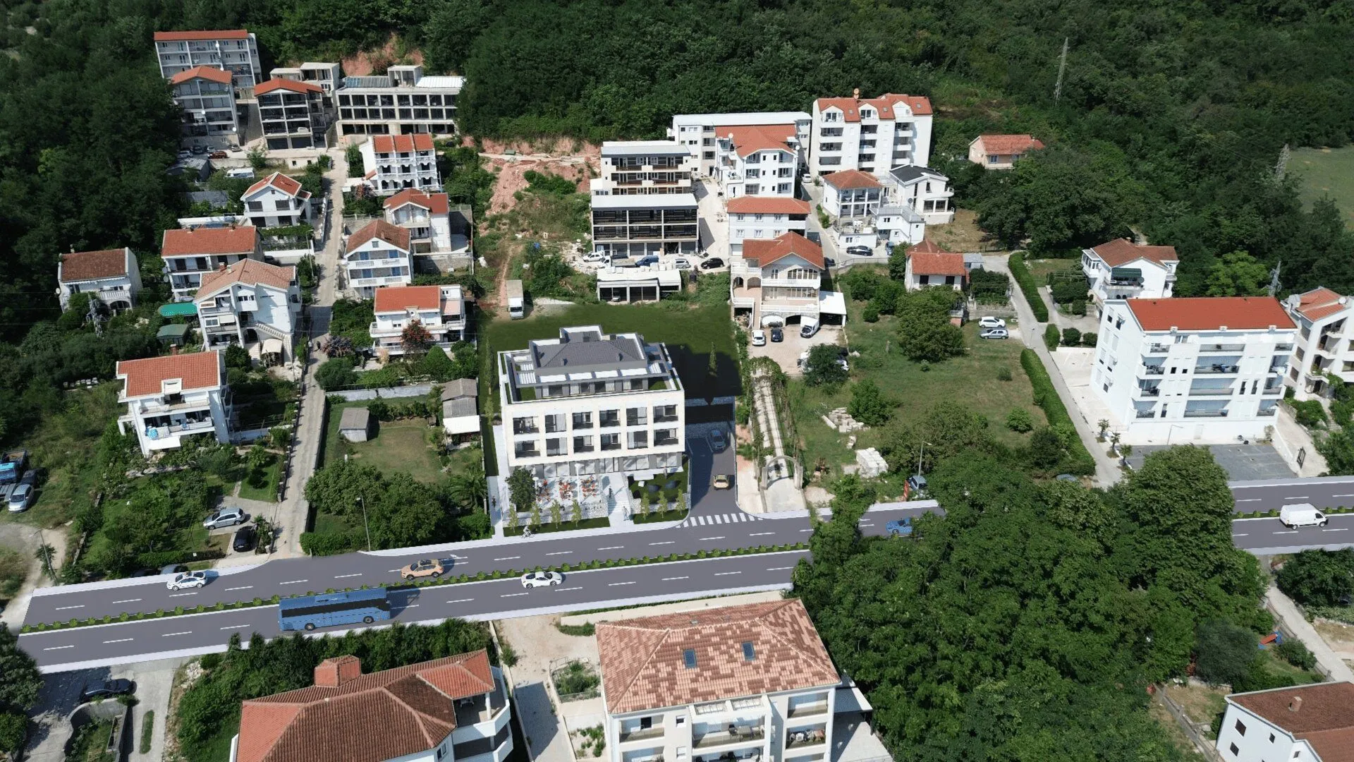 Prodaja, jednosoban stan, 54m², Bijela, Herceg Novi