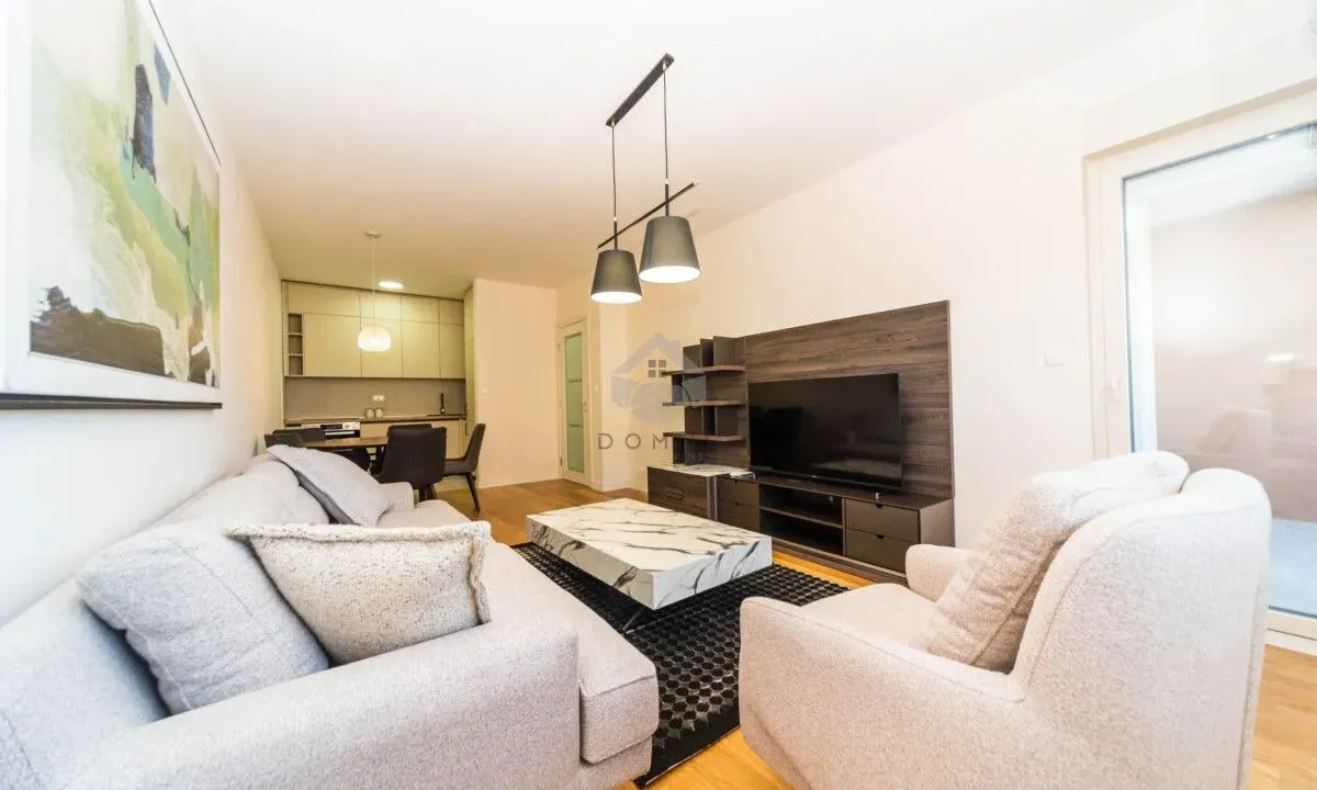 Rent, one bedroom apartment, 49m², Central Point, Podgorica