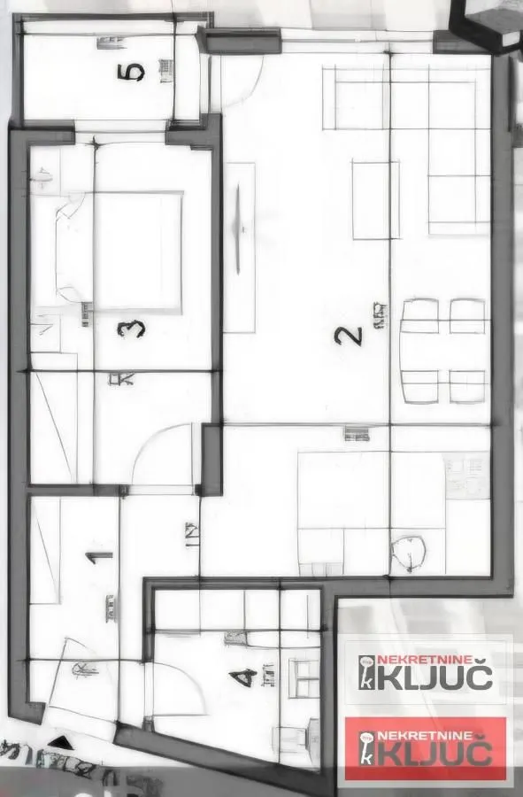 Prodaja, dvosoban stan, 48m², Sajmište, Novi Sad