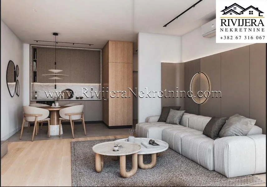 Sale, one bedroom apartment, 57m², Radanovići, Kotor