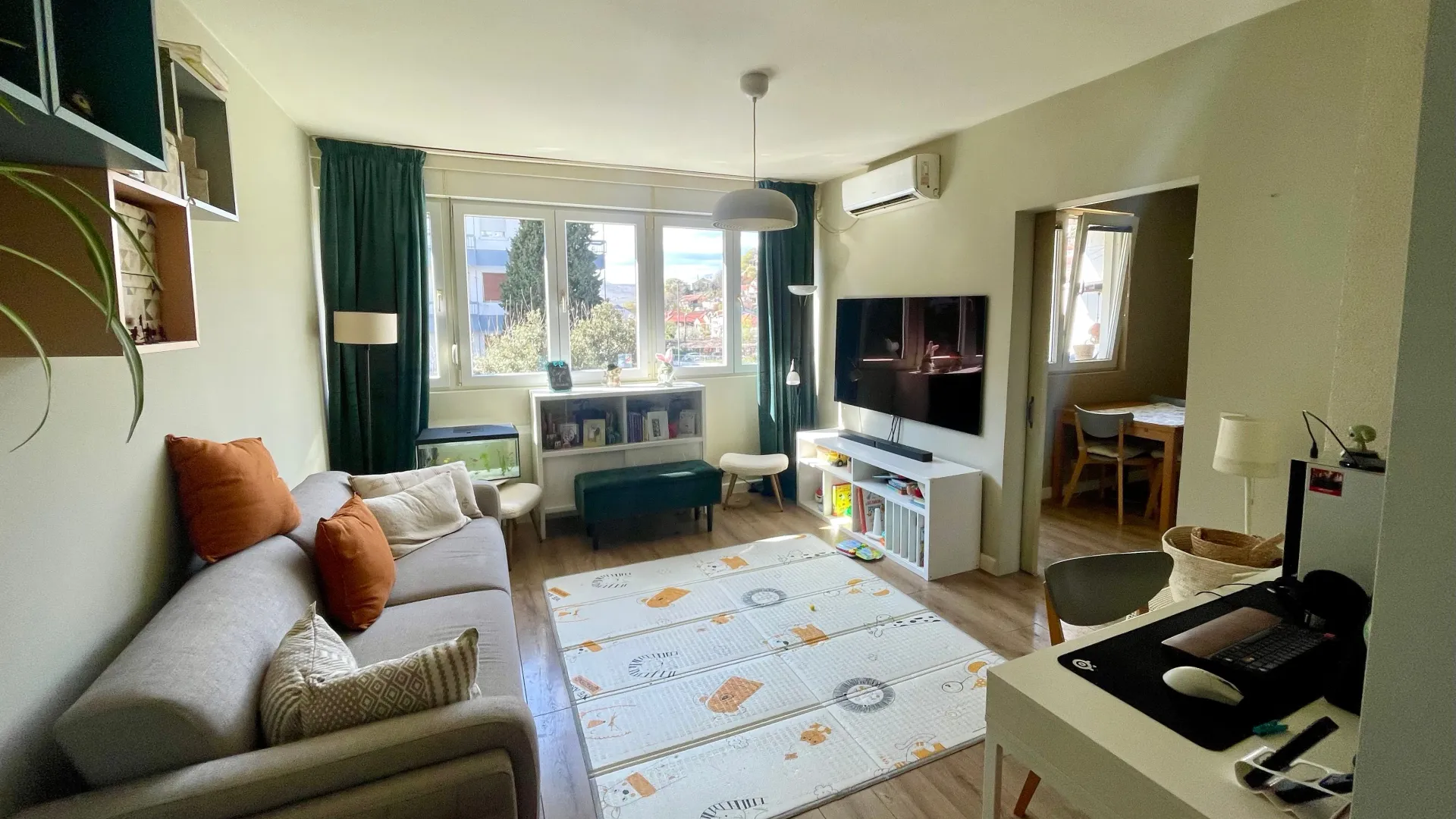 Sale, one bedroom apartment, 56m², Preko Morače, Podgorica