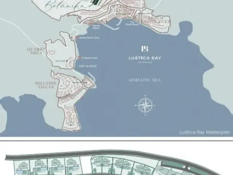 Prodaja, trosoban stan, 143m², Luštica Bay, Tivat - image 15
