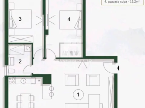 Prodaja, dvosoban stan, 37m², Centar, Čajetina - image 19