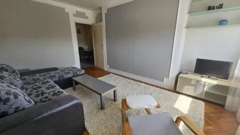 Dnevna soba sa garniturom, televizorom i tepihom. - image 3