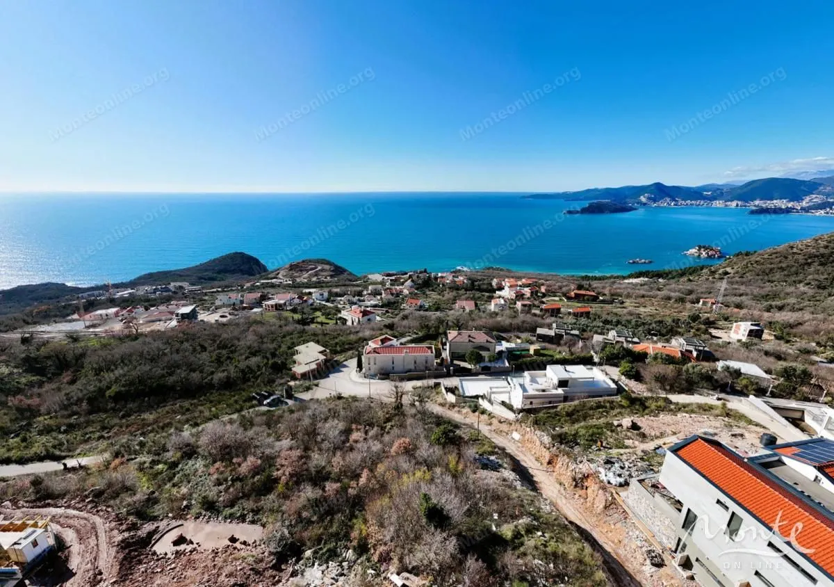 Prodaja, plac, 1262m², Tudorovići, Budva
