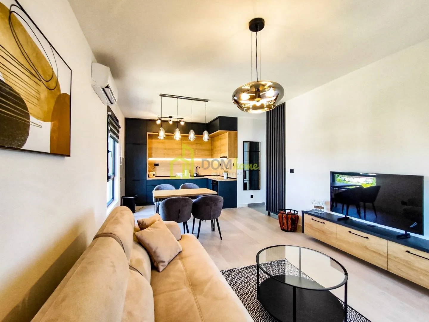 Rent, one bedroom apartment, 53m², Krivi Most, Podgorica
