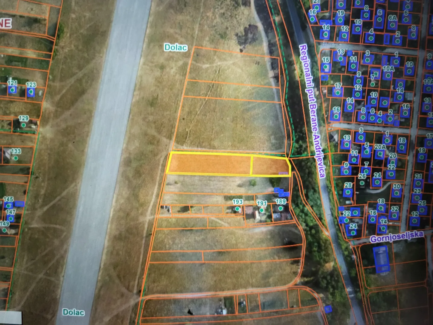 Prodaja, plac, 4000m², Aerodrom Berane, Berane