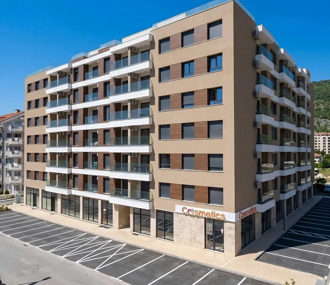 Rent, one bedroom apartment, 52m², Budva okolina, Budva