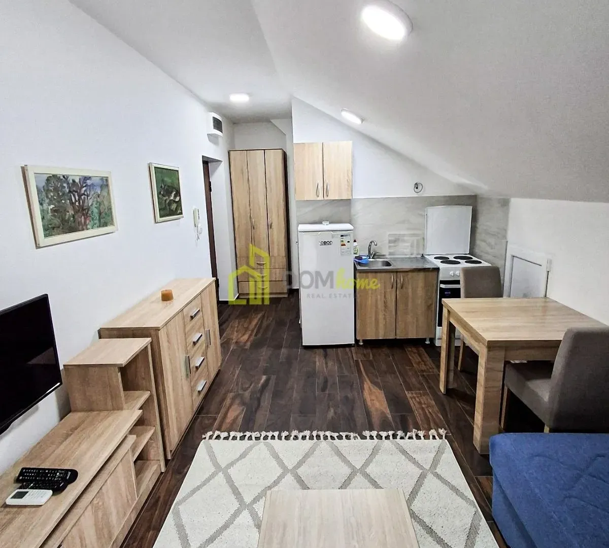 Izdavanje, garsonjera, 25m², Dalmatinska ulica, Podgorica