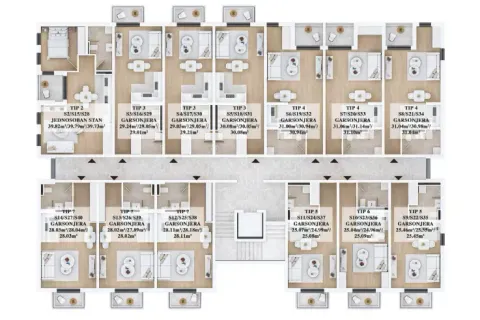 Prodaja, garsonjera, 30m², Stari Aerodrom, Podgorica - image 2