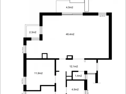 Prodaja, četvorosoban stan, 103m², Savski Venac, Beograd - image 9