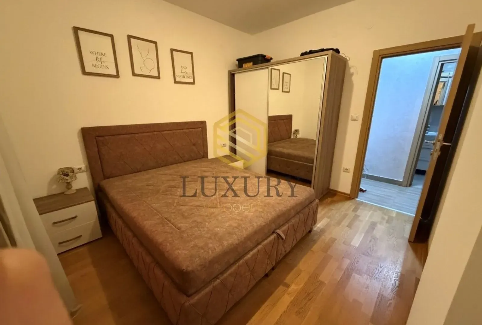 Rent, two bedroom apartment, 57m², Zabjelo, Podgorica