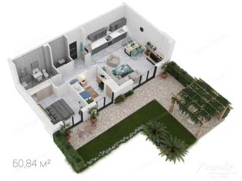 Sale, one bedroom apartment, 43m², Dobrota, Kotor - image 8