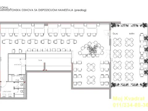 Rent, office space, 154m², Cvetkova Pijaca, Zvezdara Sve Podlokacije - image 11