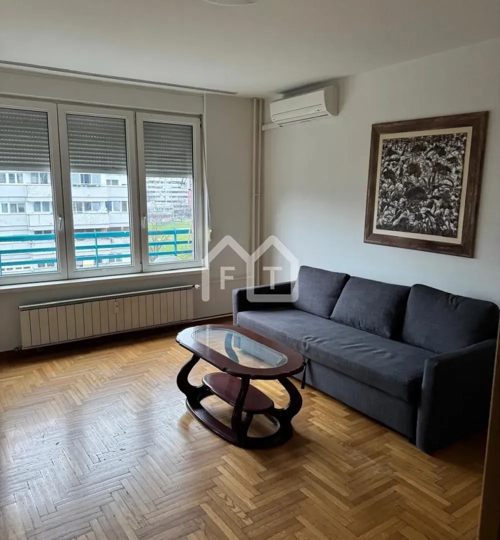 Rent, one bedroom apartment, 46m², Novi Beograd Sve Podlokacije, Beograd