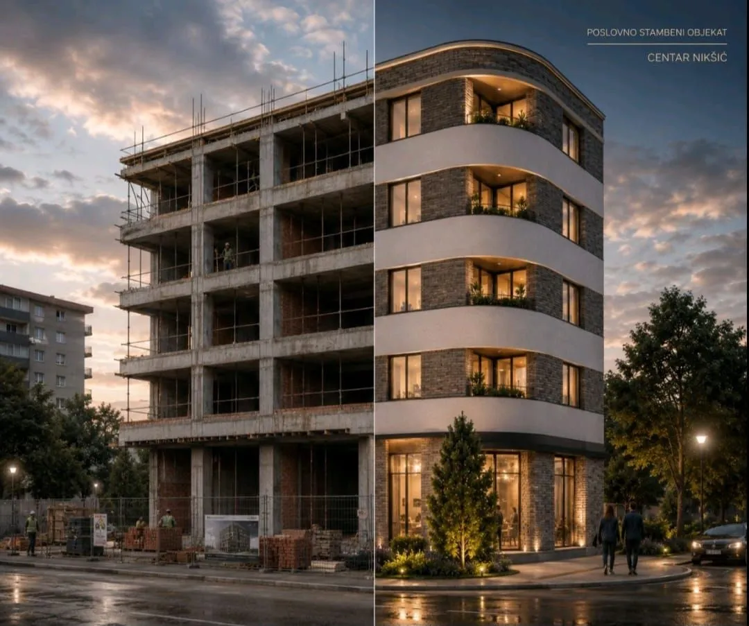 Prodaja, dvosoban stan, 63m², Centar, Nikšić