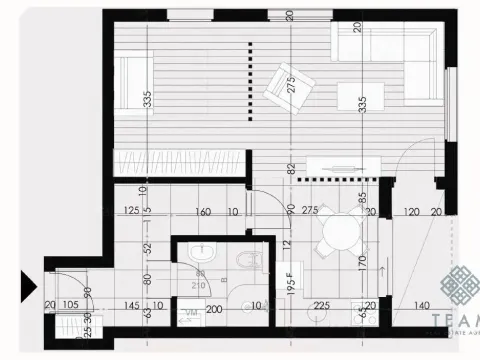 Prodaja, jednosoban stan, 46m², Momišići, Podgorica - image 7