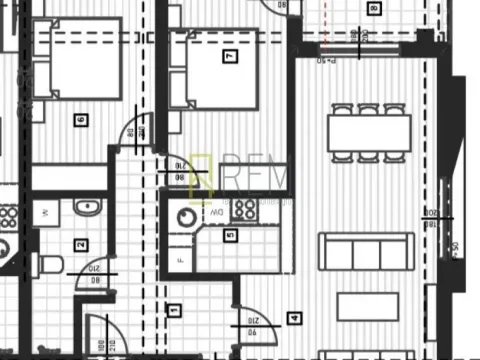 Sale, two bedroom apartment, 65m², Zagorič, Podgorica - image 11