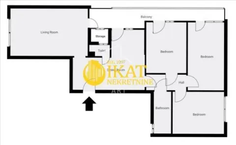 Sale, four bedroom apartment, 104m², Gradska Bolnica, Zvezdara Sve Podlokacije - image 2
