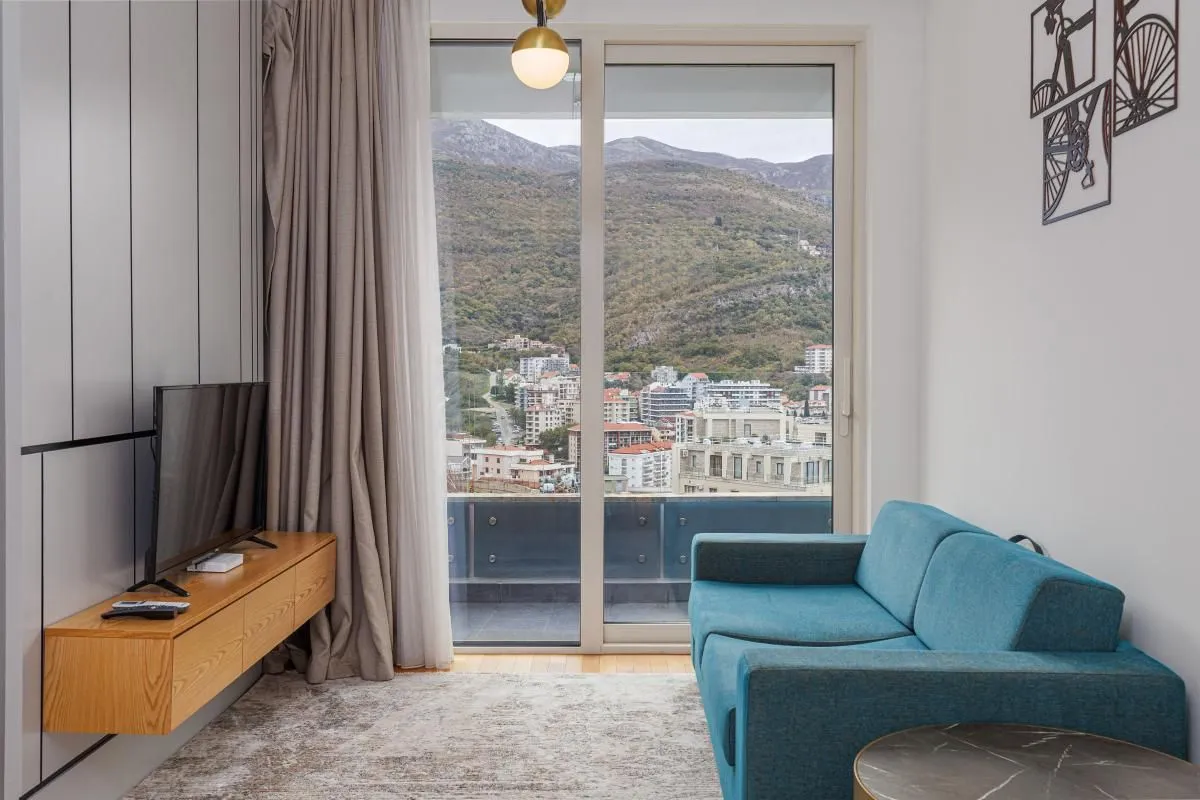Prodaja, jednosoban stan, 44m², Bečići, Budva
