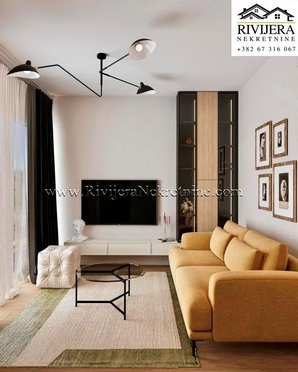 Sale, two bedroom apartment, 51m², Dobrota, Kotor