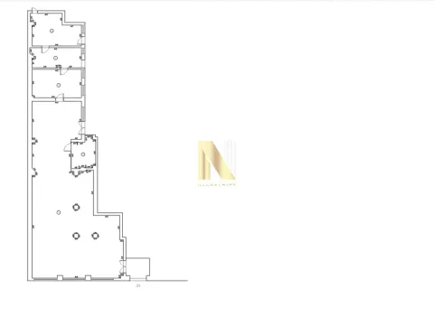 Izdavanje, poslovni prostor, 206m², Centar, Novi Sad