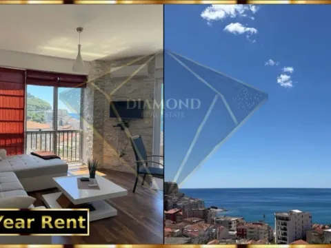 Rent, two bedroom apartment, 68m², Bečići, Budva