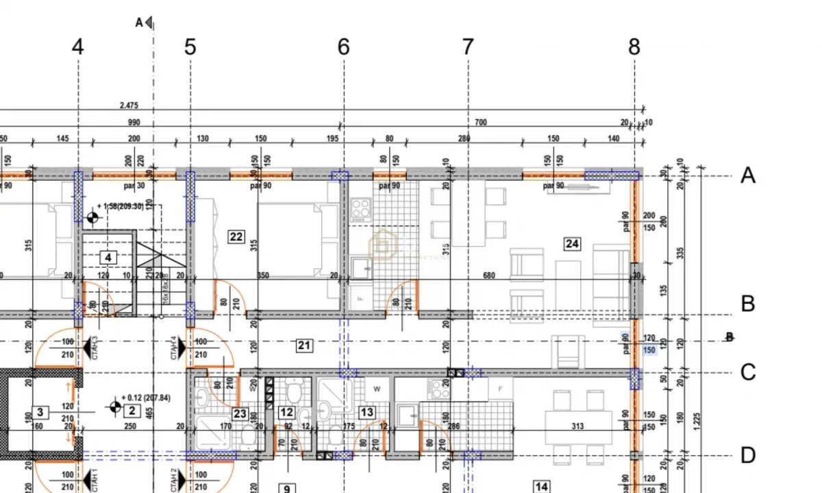 Prodaja, jednosoban stan, 49m², Pantelej, Niš