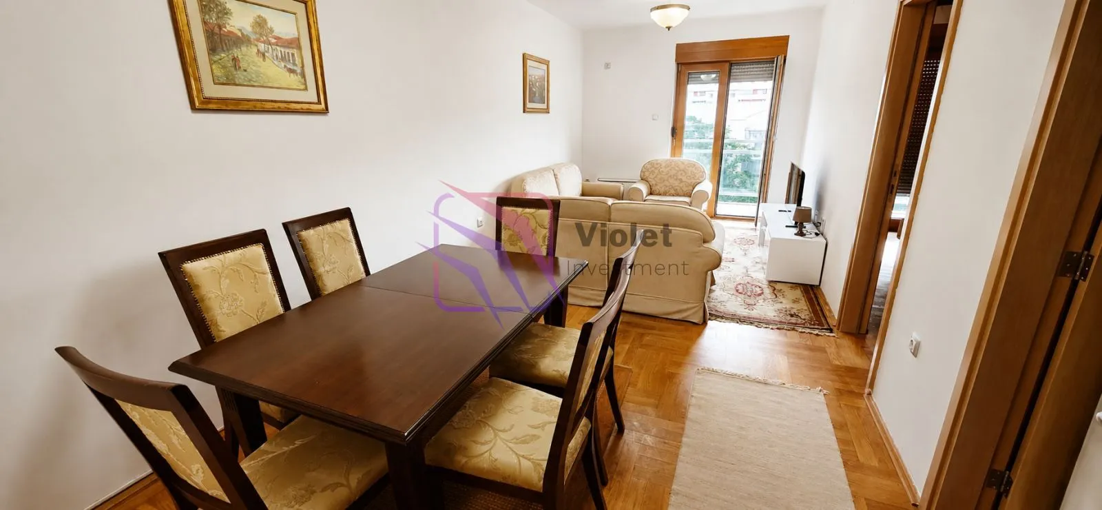 Rent, one bedroom apartment, 49m², Preko Morače, Podgorica