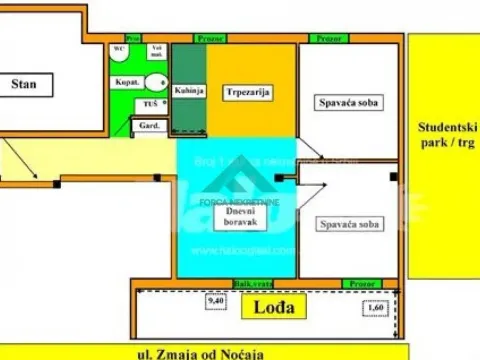 Prodaja, trosoban stan, 79m², Stari Grad, Beograd - image 12