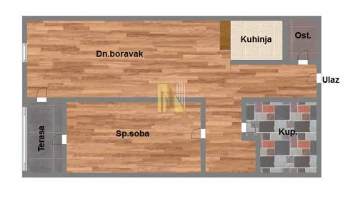Izdavanje, dvosoban stan, 54m², Nova Detelinara, Novi Sad Sve Podlokacije - image 10