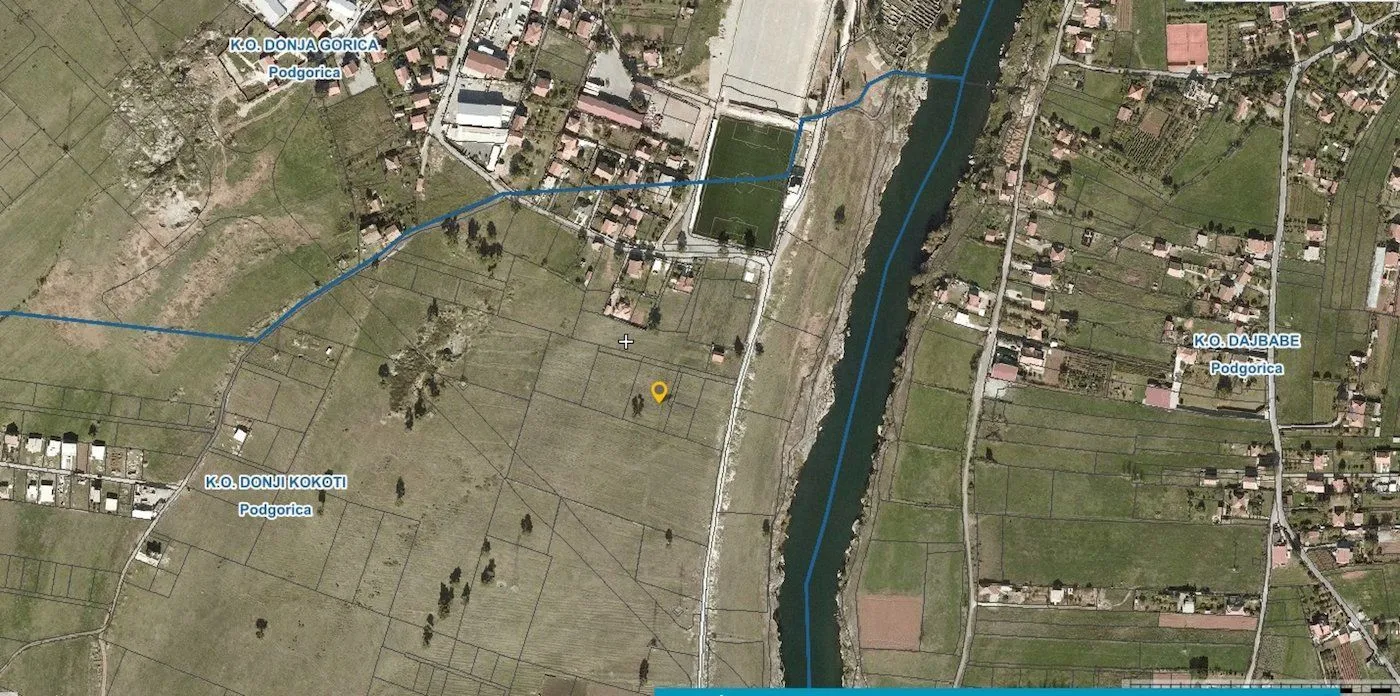Prodaja, plac, 13100m², Donji Kokoti, Podgorica