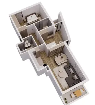 Prodaja, trosoban stan, 66m², Medijana, Niš - image 3