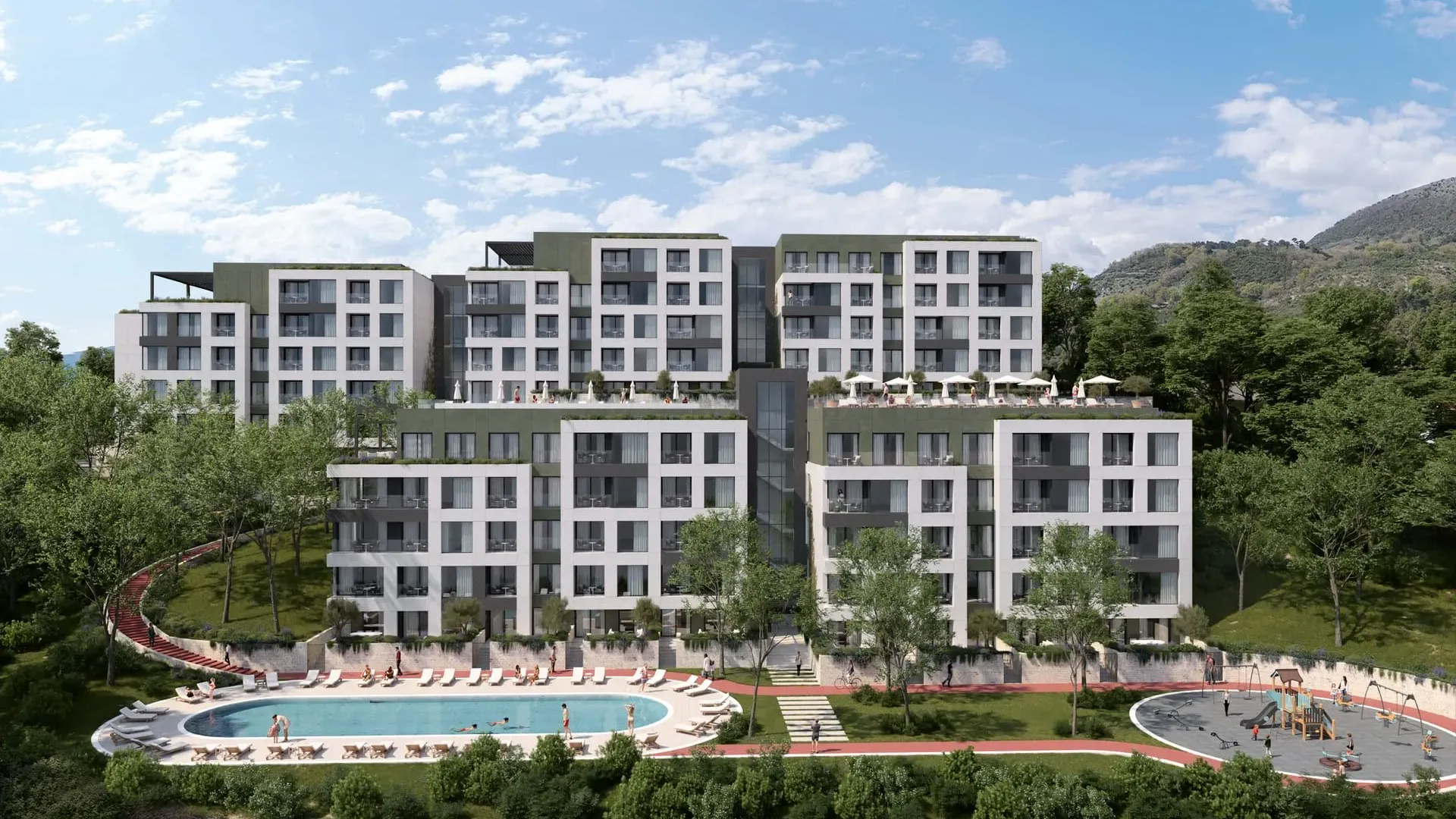 Prodaja, jednosoban stan, 45m², Mrčevac, Tivat