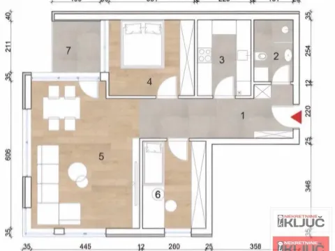 Prodaja, trosoban stan, 70m², Telep, Novi Sad Sve Podlokacije