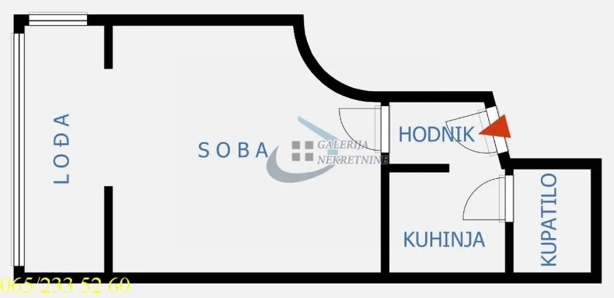 Izdavanje, jednosoban stan, 30m², Stari Grad, Beograd