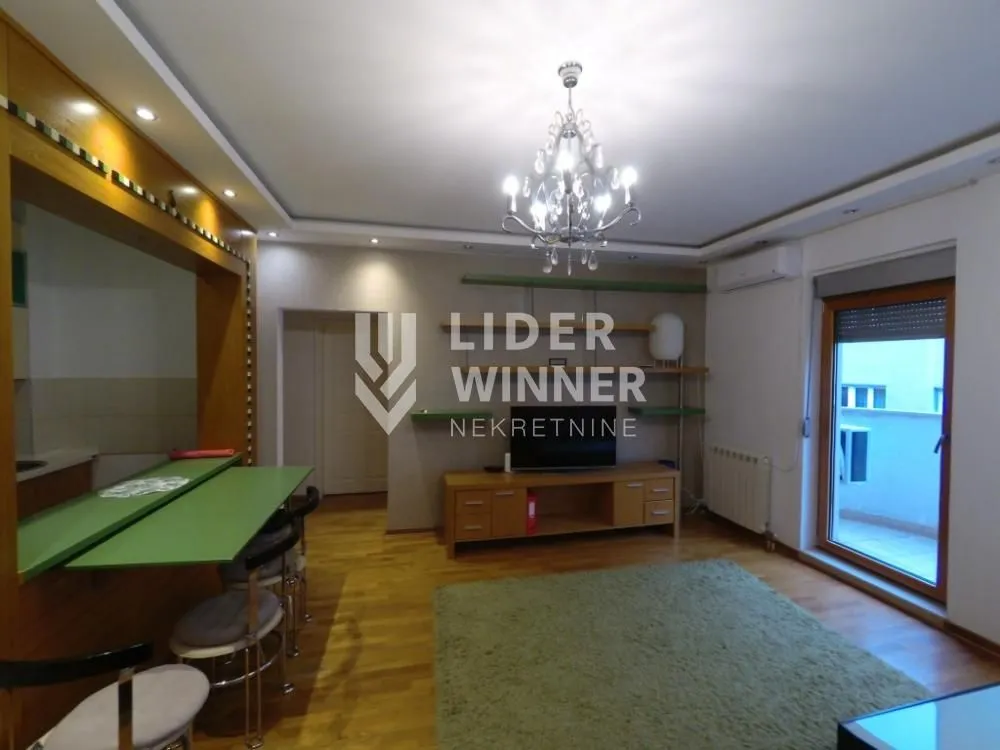 Rent, two bedroom apartment, 63m², Bajlonijeva Pijaca, Beograd