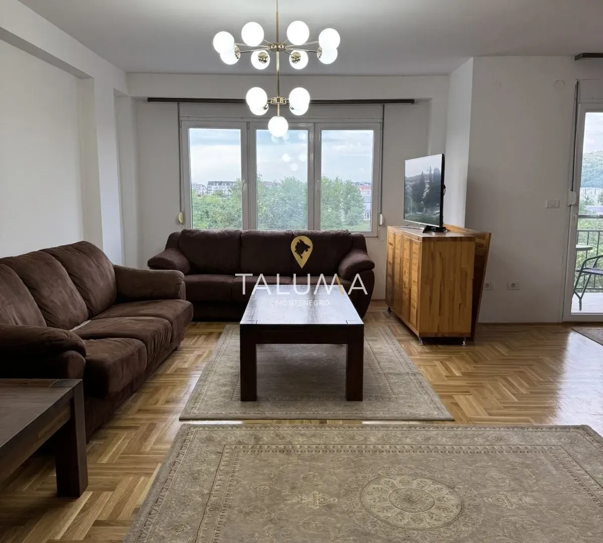 Rent, three bedroom apartment, 92m², City Kvart, Podgorica