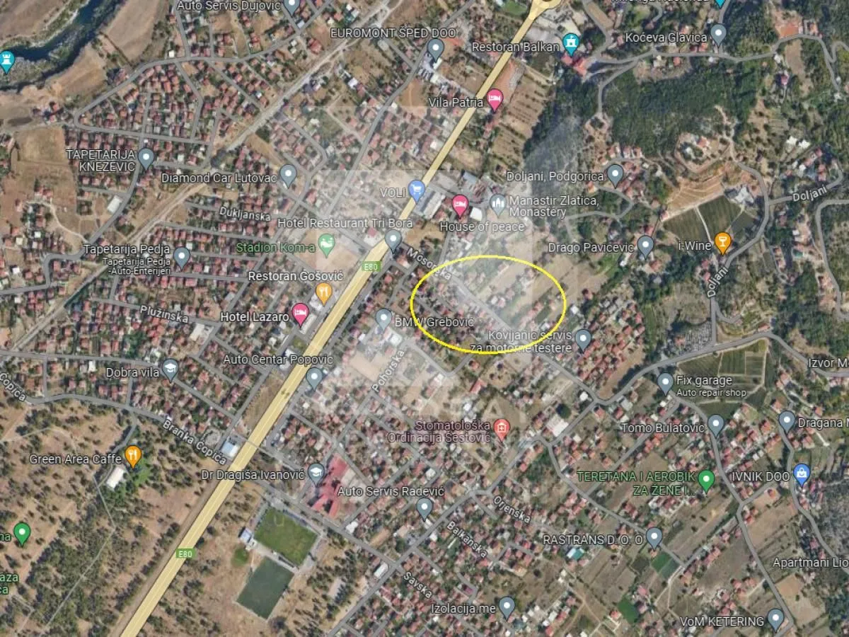 Sale, land lot, 597m², Zlatica, Podgorica