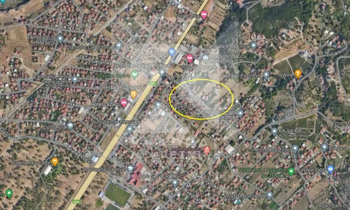 Sale, land lot, 597m², Zlatica, Podgorica