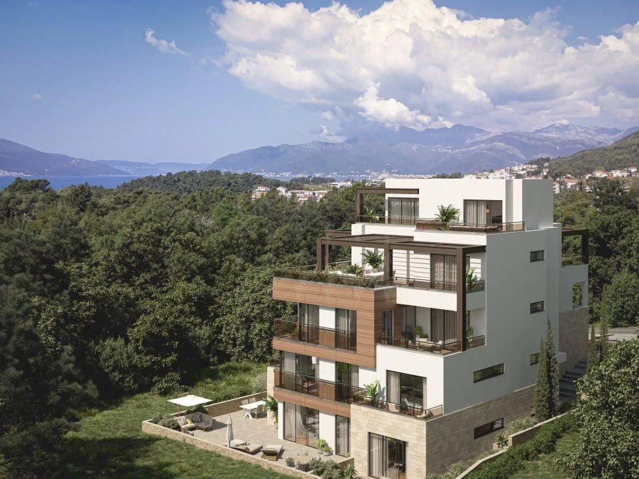 Prodaja, trosoban stan, 113m², Tivat, Crna Gora