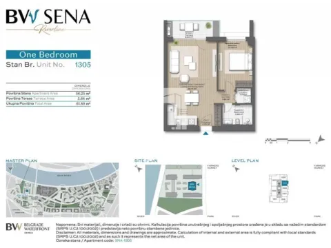 Prodaja, dvosoban stan, 62m², Savski Venac, Beograd - image 3